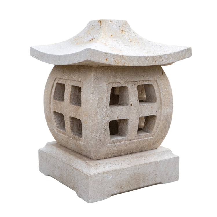 French Limestone Pagoda Lantern