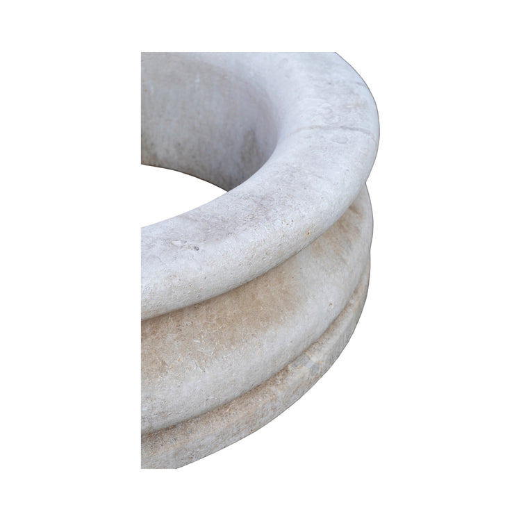 Contemporary French Limestone Central Fountain (FO153-A)