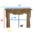 Antique French Marble Mantel (MCH997)