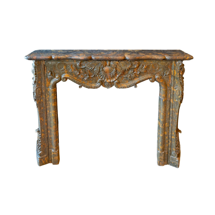 Antique French Marble Mantel