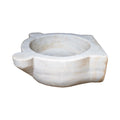Antique French White Carrara Marble Sink (S-TPMF)
