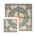 Reclaimed French Encaustic Concrete Tile (ET-FL105)