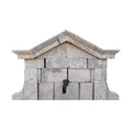 Antique French Limestone Wall Fountain (F-NWHM)