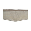 Antique French Limestone Mantel (M-WDVM)