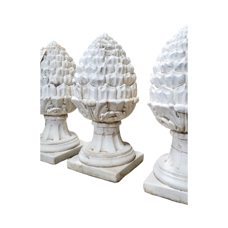 French Limestone Acorn Sculpture