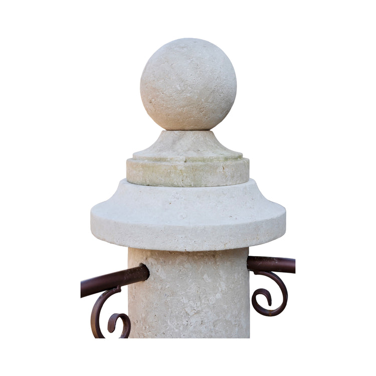 Contemporary French Limestone Central Fountain (FO153-A)
