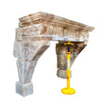 Antique French Limestone Mantel (M-WCFK)