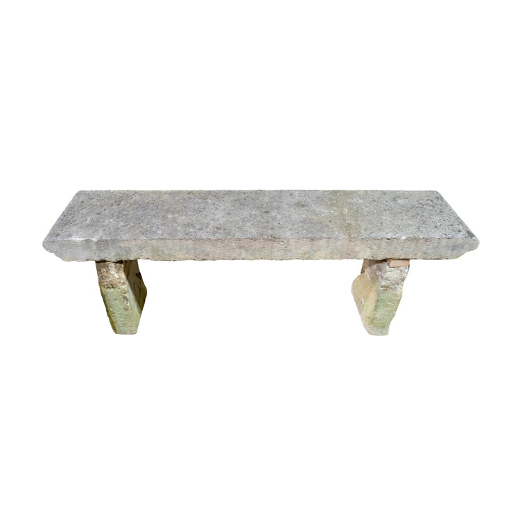 Antique French Limestone Bench (GE-REPM)