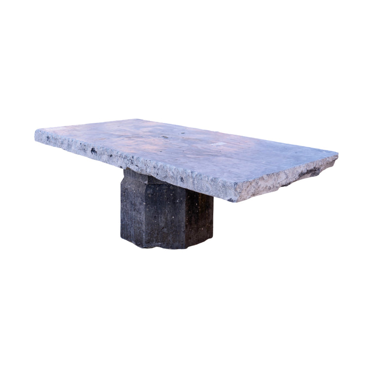 Antique Belgian Bluestone Outdoor Table (TA-YXEZ)