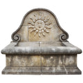 Contemporary French Limestone Sun Wall Fountain (FO40)