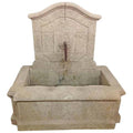 Contemporary French Limestone Wall Fountain (FO25)