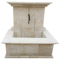 Contemporary French Limestone Wall Fountain (FA925)