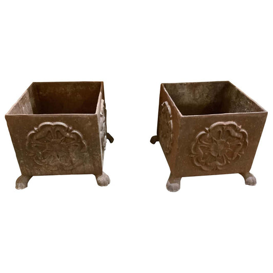 French Iron Planters