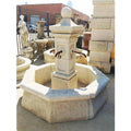 Contemporary French Limestone Central Fountain (FO31)
