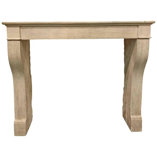 Antique French Burgundy Mantel (ALCH536)