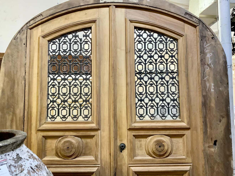 French Double Oak Doors