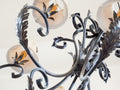 French Wrought Iron Chandelier (L20)