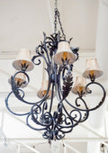 French Wrought Iron Chandelier (L20)