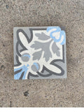Reclaimed French Encaustic Concrete Tile (FL107)