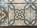 Reclaimed French Encaustic Concrete Tile (FL112)