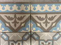 Reclaimed French Encaustic Concrete Tile (FL112)