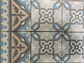 Reclaimed French Encaustic Concrete Tile (FL112)