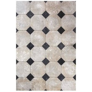 French Octagonal Limestone Tile