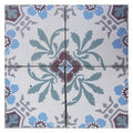 Reclaimed French Encaustic Concrete Tile (FL854)