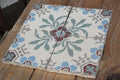 Reclaimed French Encaustic Concrete Tile (FL854)