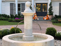 Contemporary French Limestone Central Fountain (FO114)