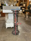French Marble Pedestal (B-MH5W)