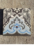 Reclaimed French Encaustic Square Concrete Tile (FL1000)