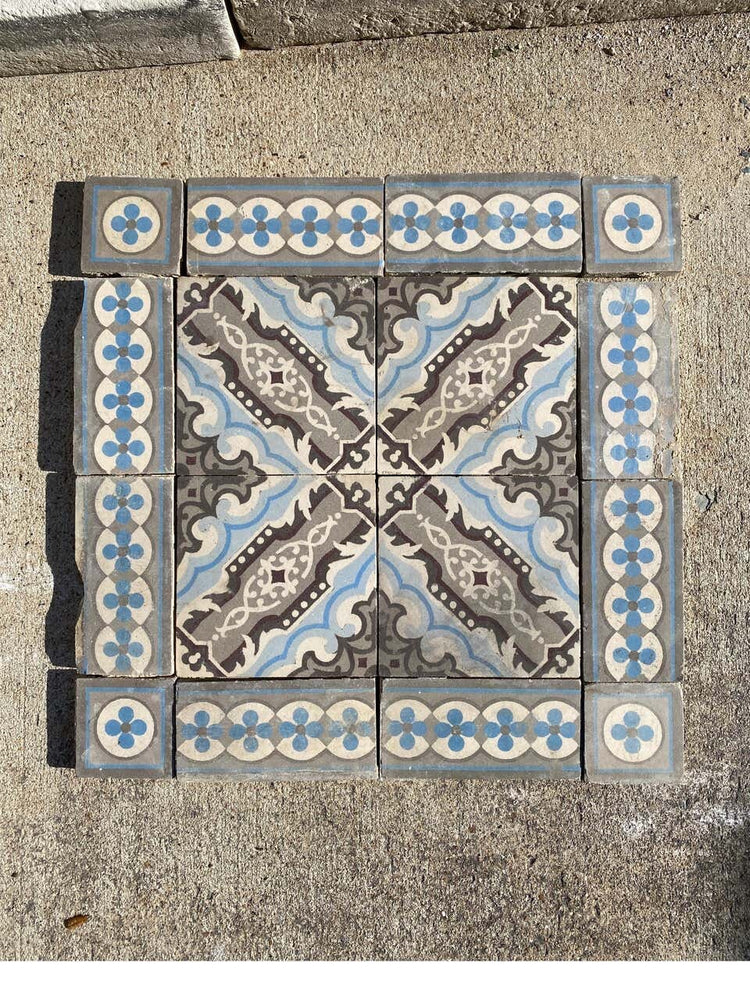 French Encaustic Tile
