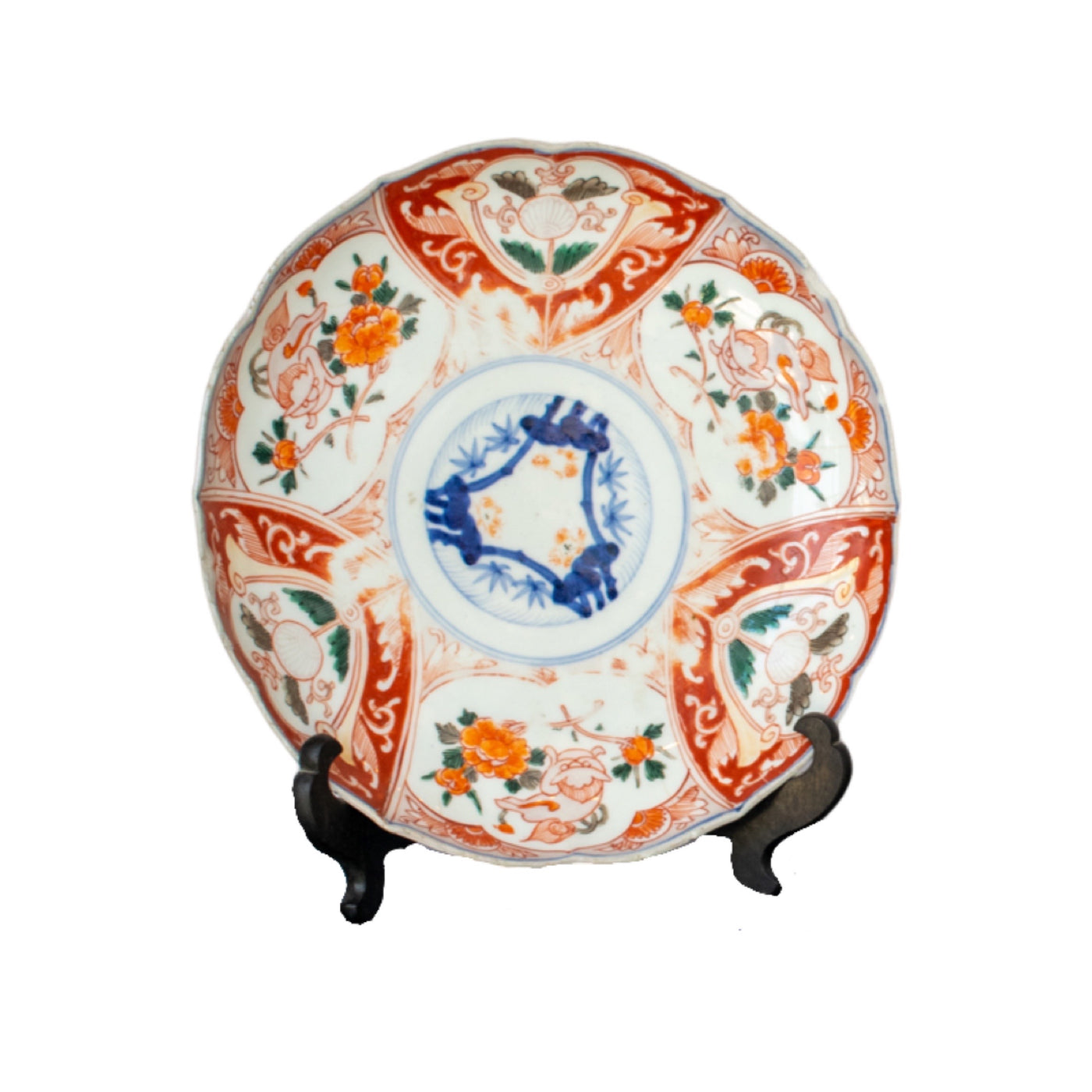 19th Century Antique China Plate (HD-XAN5)