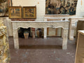 Antique French Arabescato Marble Mantel (M30103)