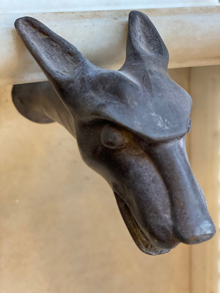 French Brass Animal Face Water Spout