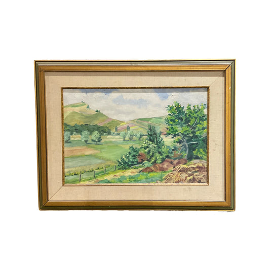 French Framed Painting