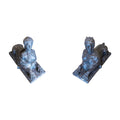 Pair of Belgian Bluestone Sphinx Sculptures (GE-I4JF)
