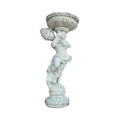 Pair of Italian Limestone Composite Sculptures (GE-EZUP)
