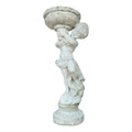 Pair of Italian Limestone Composite Sculptures (GE-EZUP)