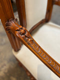 Antique French Wooden Chair (F179)