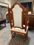 Antique French Wooden Chair (F179)