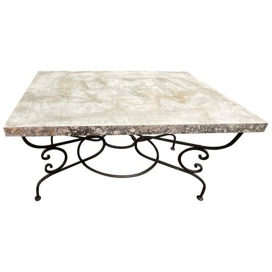 French Limestone Table