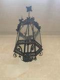 French Bronze Chateau Lantern (L101)