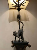Pair of French Pair of Monkey Lamps (L115)