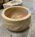 French Travertine Sink (MS273)