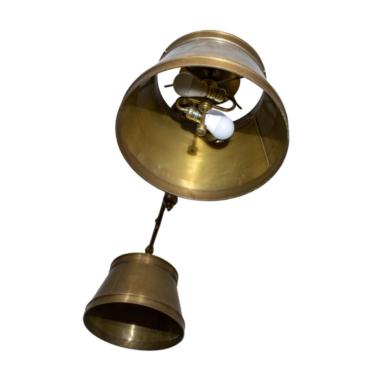 English Brass Billiard Lantern