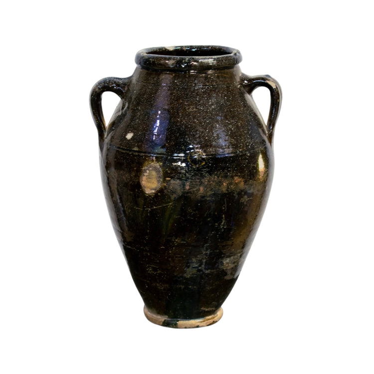 Greece Terracotta Glazed Vessel