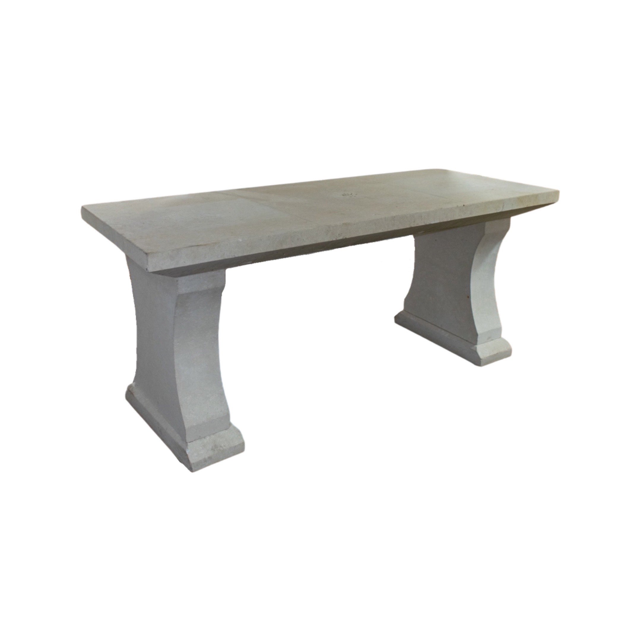 Contemporary French Limestone Table (T-1352)