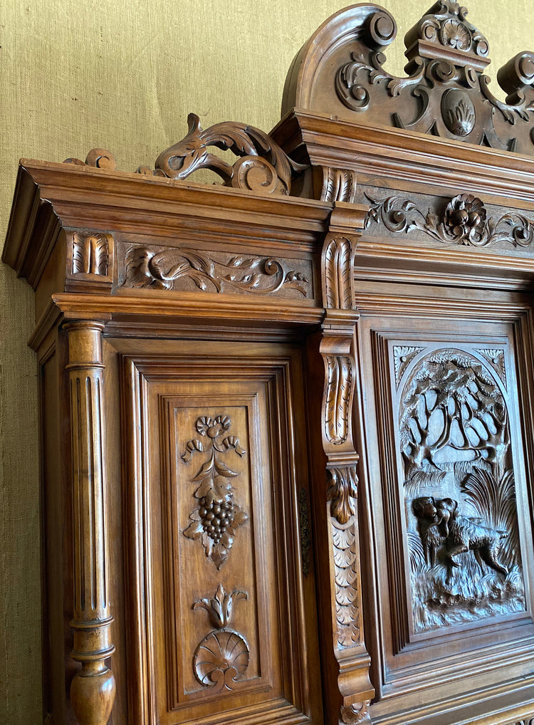 French Wooden Cabinet